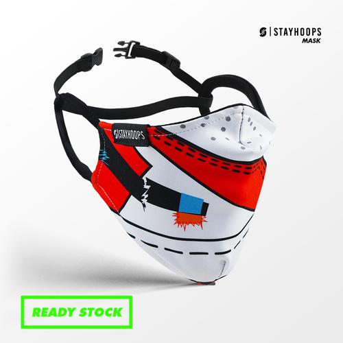 Foto Produk Stayhoops - Masker Fullprint 2 Layer - Non Medis - Off Break dari Stayhoops official