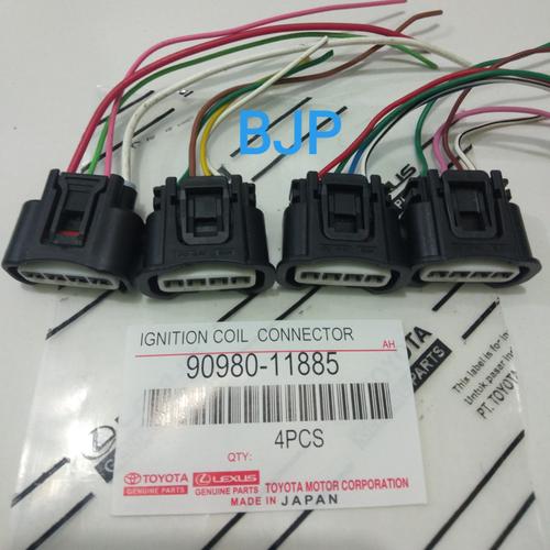 Foto Produk Soket Coil Koil Toyota Vios Yaris Avanza Innova Hilux Fortuner Asli dari Bintang86 Jaya Part