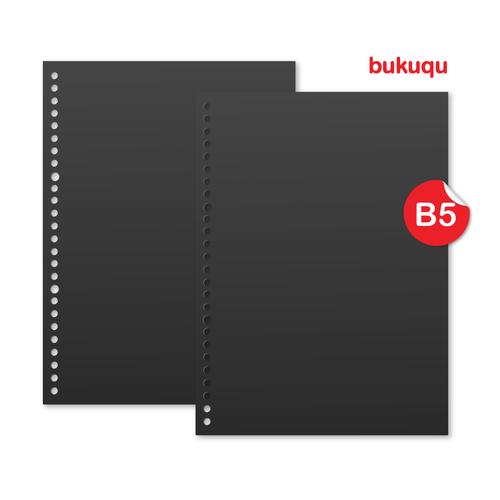 Jual Loose leaf Hitam B5 Kertas file Black paper Kota Tangerang