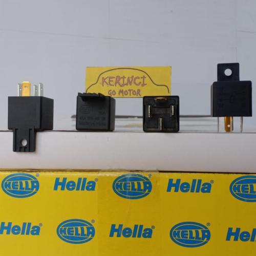 Jual RELAY HELLA KAKI 4 12V 30A RELAY KLAKSON HELLA RELAY LAMPU