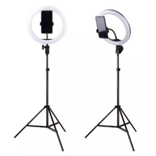 Foto Produk Tripod HP Ringlight Stand - PAKET Lengkap Ring Light 26cm Tripod 2m dari Laris_manis_amin