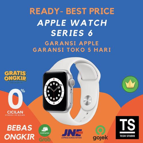 Jual Apple Watch Series 6 Silver with 