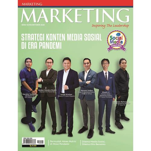 Gambar Majalah MARKETING edisi Oktober 2020 dari Majalah MARKETING Jakarta Utara Tokopedia