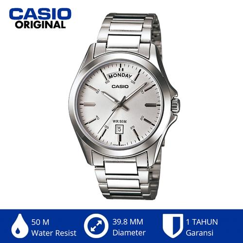 Jual Casio Daydate Mtp-1370d-7a1vdf Mtp1370 Jam Tangan Analog Original -  Kota Bekasi - Spysy store | Tokopedia