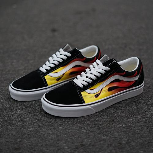 vans classic flame