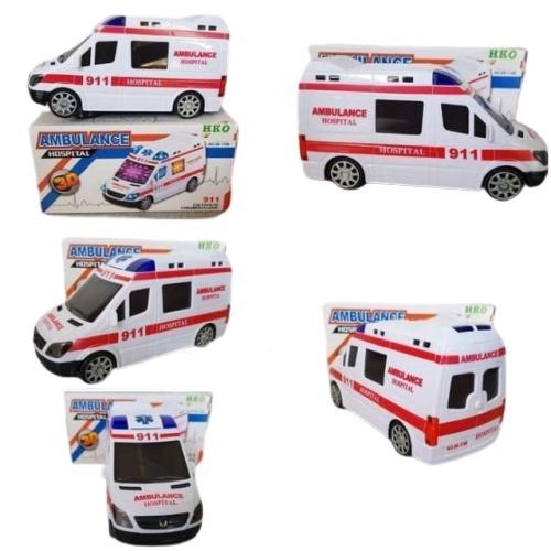 Gambar MOBIL AMBULANCE HOSPITAL 911 MAINAN ANAK dari ANEKA MAINAN ONLINE Jakarta Utara Tokopedia
