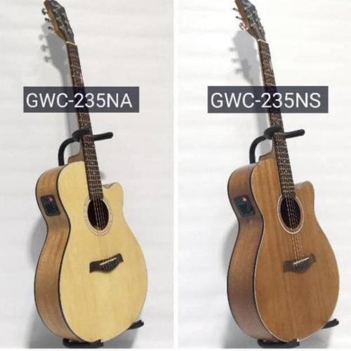 Foto Produk Gitar akustik elektrik COWBOY GWC 235 NA NS ORIGINAL TUNER dari Blaze Music