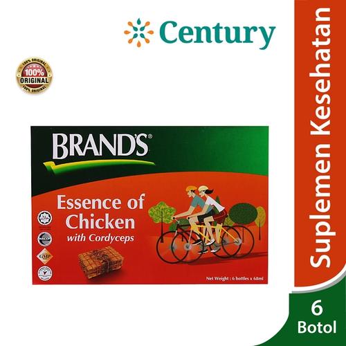 Foto Produk Brand's Essence of Chicken with Cordyceps 6x70gr / Minuman Kesehatan dari CENTURY HEALTHCARE