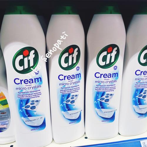 Gambar cif cream pembersih serbaguna original bundling botol 560gr dari jokosenopati Jakarta Barat Tokopedia