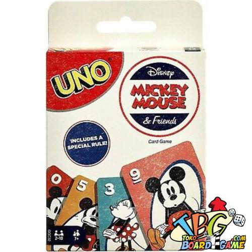 Foto Produk Paket Uno Disney Mickey ( Original ) + Card Protector - Board Games dari Toko Board Game