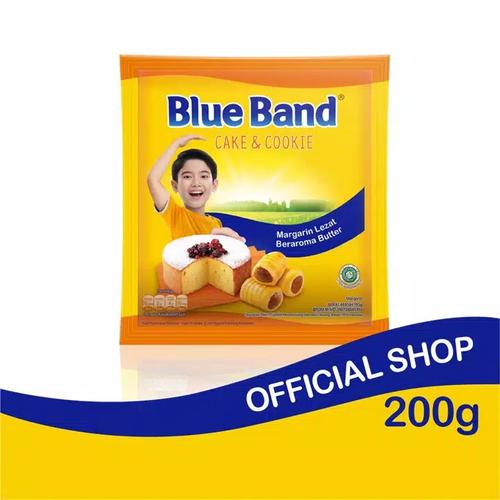 Gambar Blue Band Cake & Cookie Margarin 200 gr dari Indahnataliashop Kota Bekasi Tokopedia