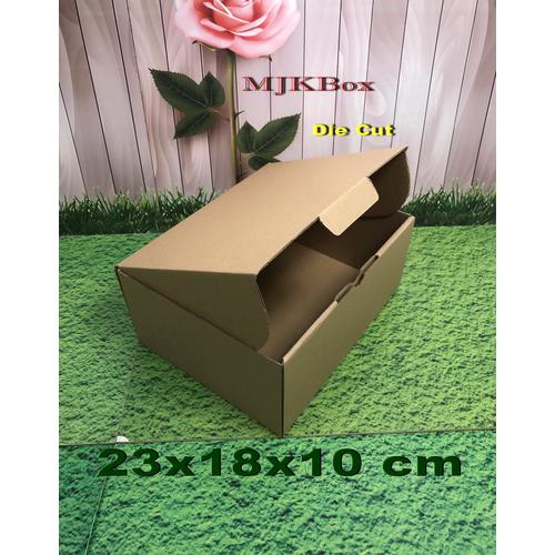 Foto Produk Kardus Karton Uk, 23x18x10 cm...Die Cut untuk packing- aksesoris- dll dari MJKbox