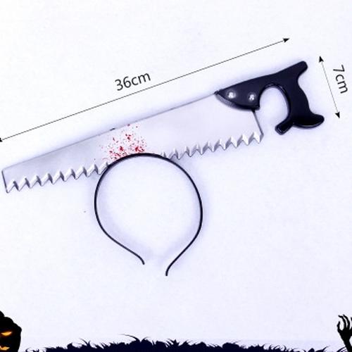 Gambar BANDO GOLOK SERAM BANDO HANTU PESTA HALLOWEEN KOSTUM SERAM PISAU PRANK - GERGAJI dari MadisonShop Jakarta Barat Tokopedia