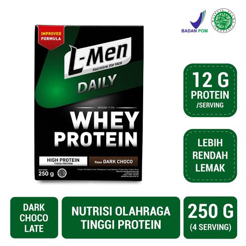 Foto Produk L-Men Hi Protein Whey Daily Dark Chocolate dari NutriMart