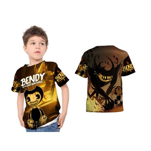 Foto Produk Kaos Baju Tshirt Anak Bendi Bendy and the Ink Machine Art 1 Fullprint - S dari HDCustom