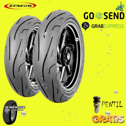 Foto Produk PAKET BAN MOTOR CBR R25 NINJA ZENEOS ZN62 120/70 & 150/60 RING 17 TBLS dari NEOFFICIAL BAN