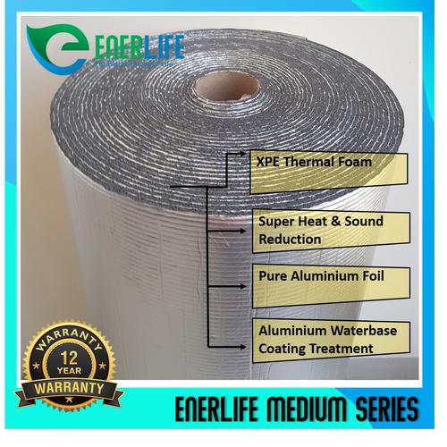 Foto Produk Aluminium Foil Atap Bangunan 4mm Double Side - Harga Per Meter M-4A2 dari Energy Life Indonesia