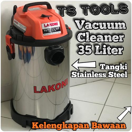 Foto Produk Lakoni vortex 35 Vacuum Cleaner Wet & Dry 35 Liter Vortex 35 BWD dari TS Tools