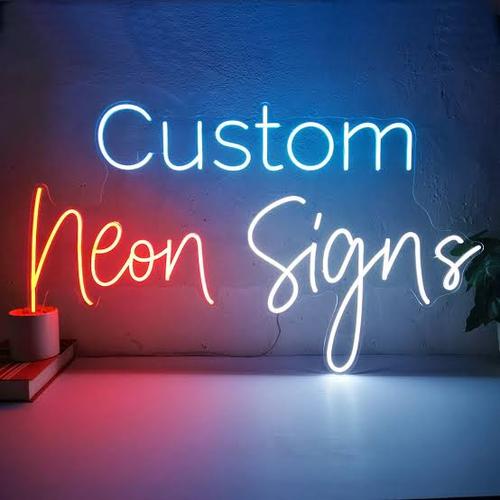 Jual custom tulisan neon flexible / tulisan timbul neon sign Jakarta