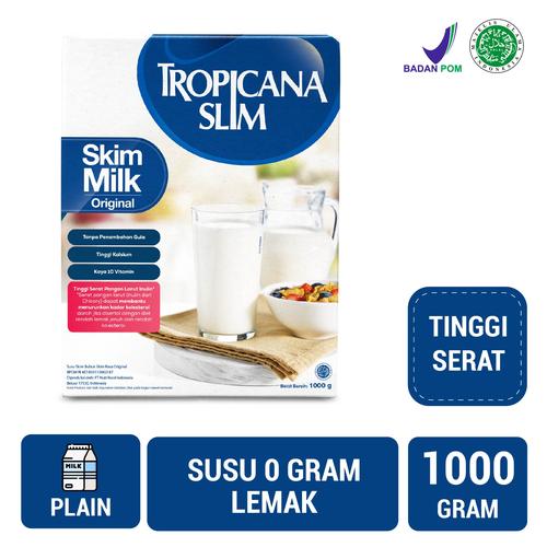 Foto Produk Tropicana Slim Non Fat Skim Milk Plain 1kg dari NutriMart