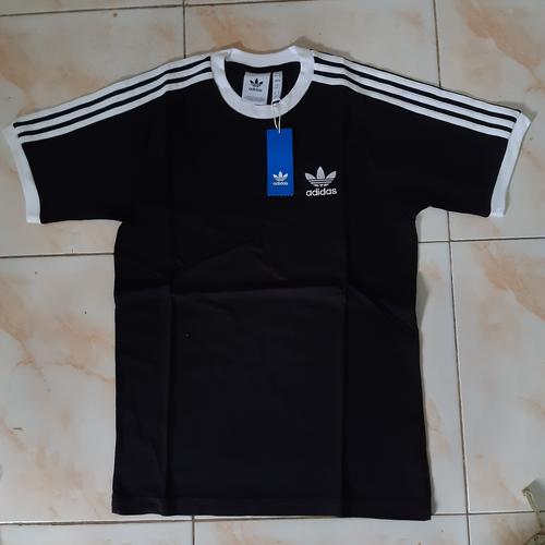 Jual adidas 3 stripes tee original 