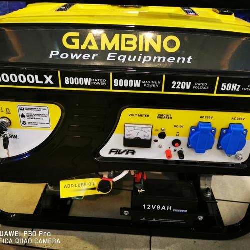 Jual Genset 8000 Watt max 9000 Watt GAMBINO - Jakarta Barat - Importir