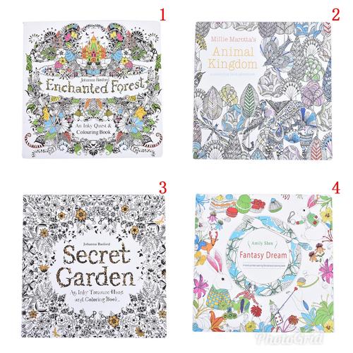 Gambar BUKU MEWARNAI DEWASA COLORING BOOK IMPORT PENGHILANG STRESS - 2 dari FORTUNA_SHOP Kota Surabaya Tokopedia