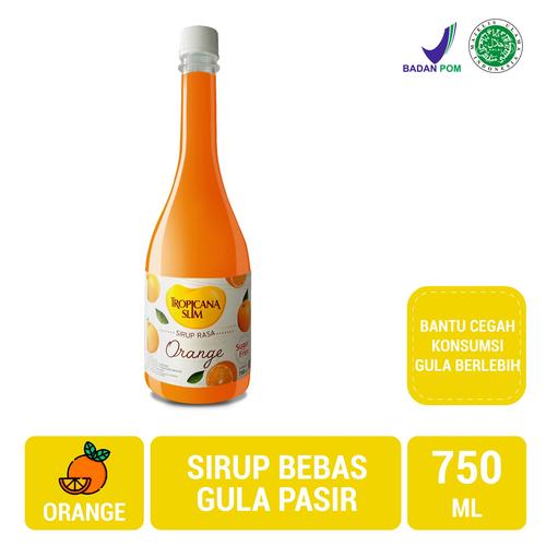 Foto Produk Tropicana Slim Sirup Orange 750ml (Jabodetabek Only) - Sugar FREE dari NutriMart