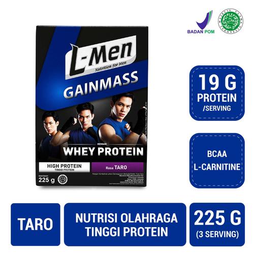 Foto Produk L-Men Gain Mass Taro 225gr dari NutriMart
