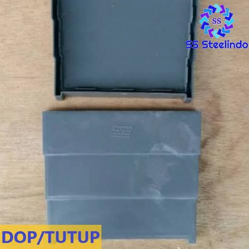 Gambar PERLENGKAPAN / AKSESORIS TALANG PVC KOTAK (CORONG KLEM KNEE DOP SOK) - TUTUP dari SS Steelindo Kab. Bekasi Tokopedia