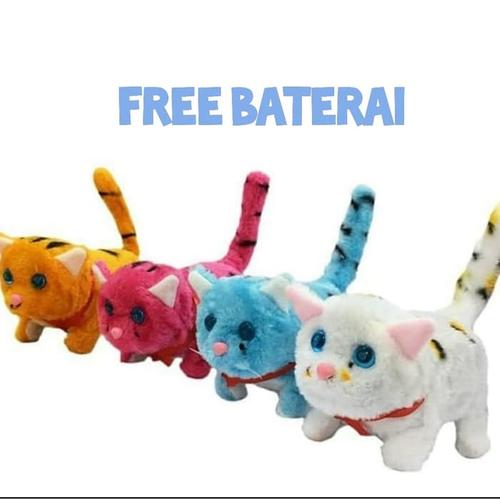 Foto Produk Kucing Mainan | Robot Kucing | Boneka Kucing / FREE BATERAI - Random dari Grosir Jaya Indah