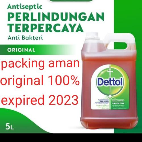 Foto Produk detol antiseptic 5 liter ready langsung kirim dari Barnaclestore
