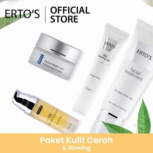 Foto Produk Paket Ertos Kulit Cerah dan Glowing. dari Erto's Official Shop