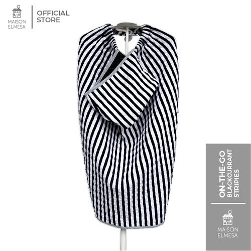 Foto Produk Maison Elmesa Baby Blanket Selimut Bayi On The Go Mono Stripies dari MAISON ELMESA
