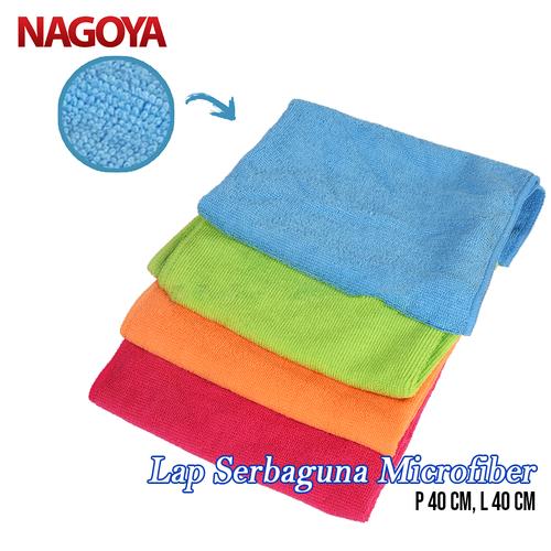 Foto Produk Lap Mobil Microfiber Lembut Tebal Serbaguna 40x40 NAGOYA 501 - Orange dari Tchome Official Store