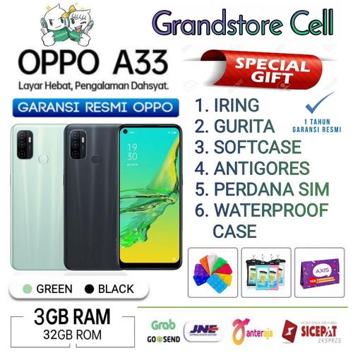 Foto Produk OPPO A33 RAM 3/32 GB GARANSI RESMI OPPO INDONESIA - Demo Tanpa Dus dari Grandstore cell