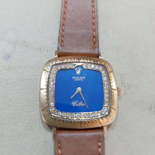 Jual rolex cellini all gold 18k. manual 