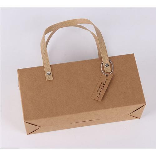 Foto Produk KOTAK KANTONG CRAFT , KOTAK CRAFT TALI , BOX HADIAH, BOX KUE GROSIR - Cokelat dari KAYO