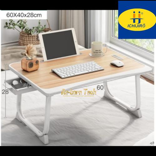 Foto Produk Meja lipat laci laptop belajar Ichijiro New edition - C5 Apple Wood dari Re-born Tech