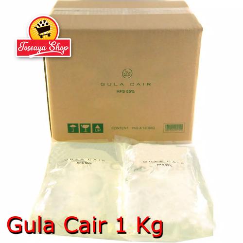 Foto Produk Gula Cair 1KG - Fruktosa HFS 55% - Simple Syrup - Khusus Gojek - Grab dari Toseaya Shop