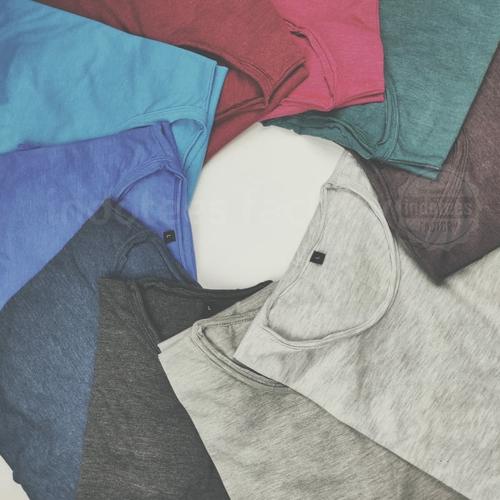 Foto Produk Unfinished Raw Twotone Misty Tshirt // Soft & Light Cotton // kaos dari Indo Tees Factory