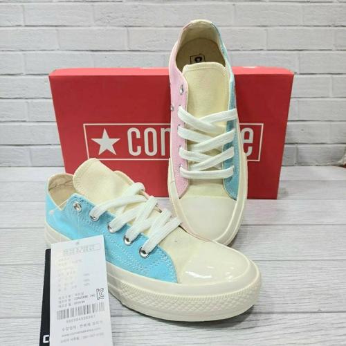 two tone high top converse