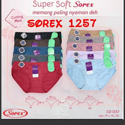 Foto Produk celana dalam wanita sorex origional seri 1257 mini - M dari Ryu Sengyo