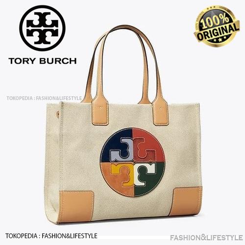 canvas tory burch bag