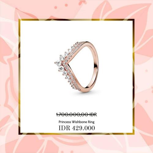 PRINCESS WISHBONE RING KADO ULTAH 