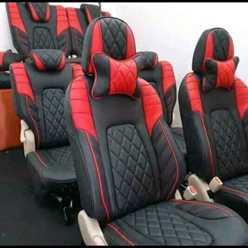 Foto Produk sarung jok mobil avanza xenia rush terios jazz x-pander ertiga dll - hitam crem dari Abadi_coverjok