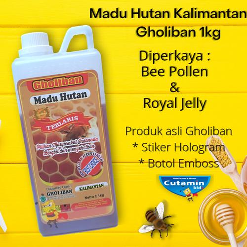 Foto Produk Madu asli/Madu murni/Madu hutan kalimantan 1kg Gholiban asli dari CUTAMIN KIDS