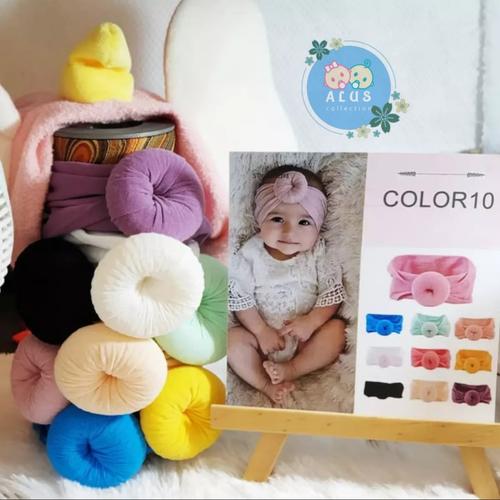 Foto Produk Bandana Donat | Bandana Bayi Lucu | - Biru dari alus Collection