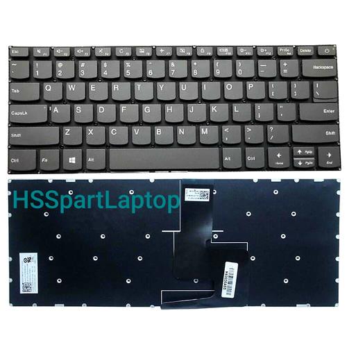 Spanish Keyboard Replacement For Lenovo Ideapad S145-14AST, S145-14IGM, S145-14IKB, S145-14IML – Power Button On Top Right, No Backlit