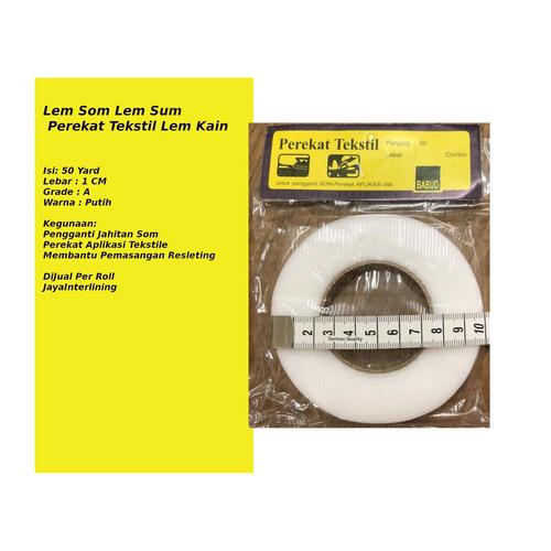 Foto Produk Perekat Tekstil Lem Kain Lem Som Lem Sum Perekat TEKSTILE TMURAH dari JAYA INTERLINING